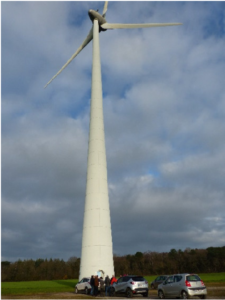 Visite d’un parc éolien